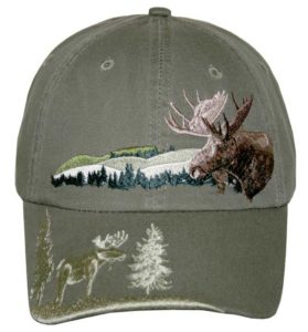 Moose Olive Cap