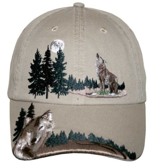 Wolf Khaki Cap