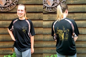 Front and Back of Deer Hunting Shirt